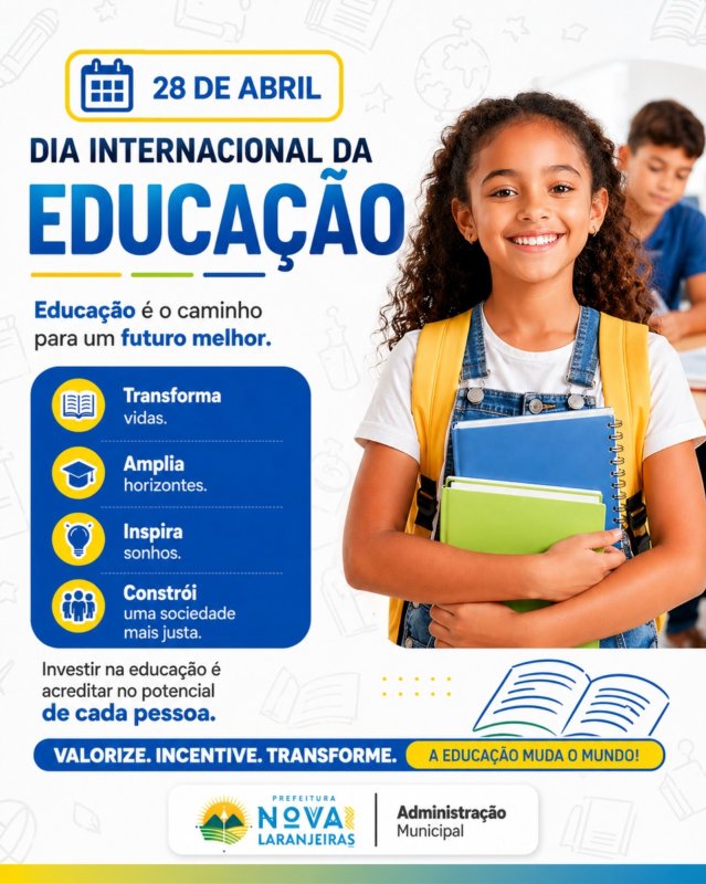 28 de Abril | Dia Internacional da Educação